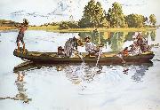 Carl Larsson On Viking Expedition in Dalarna France oil painting artist